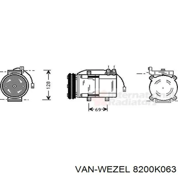Купити 977014A151 Hyundai/Kia Компресор кліматичної установки