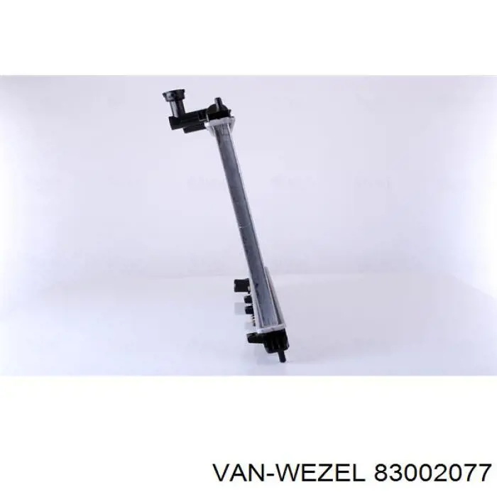 83002077 VAN Wezel радіатор охолодження двигуна