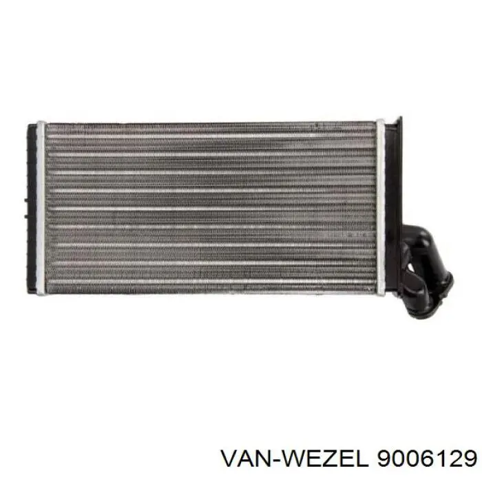 9006129 VAN Wezel радіатор пічки (обігрівача)