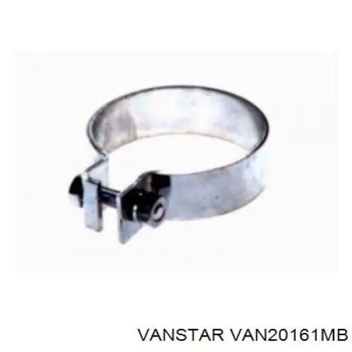 Купити VAN20161MB Vanstar Труба приймальна (штани) глушника, передня
