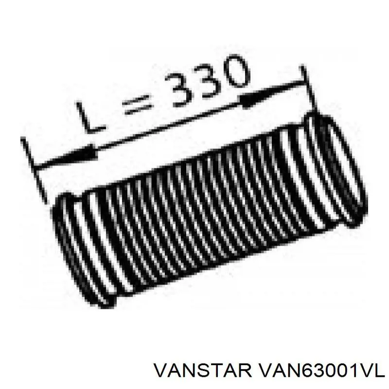 Купити VAN63001VL Vanstar Гофра до глушника