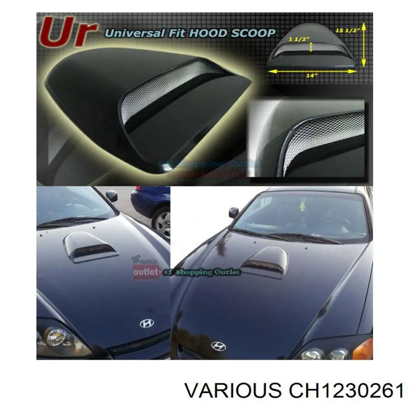 05054330AF Chrysler Капот