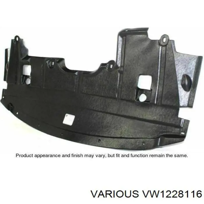 Захист піддона двигуна VW1228116 VARIOUS