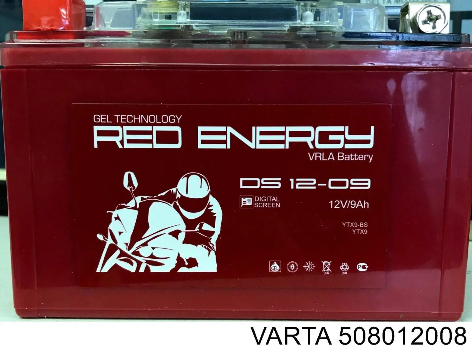 Акумуляторна батарея, АКБ 508012008 Varta