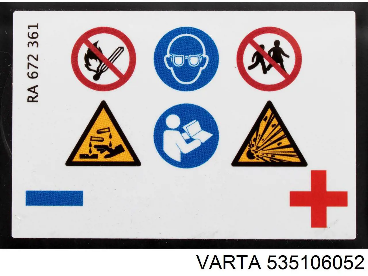 Батарея акумуляторна Varta 535106052 ціна, від 271.43 USD