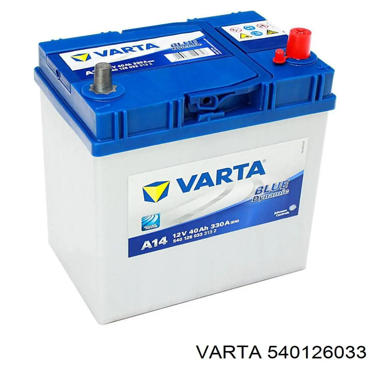540126033 Varta акумуляторна батарея, акб