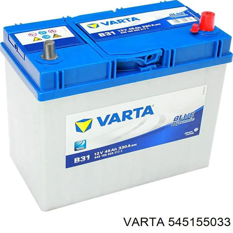 545155033 Varta акумуляторна батарея, акб