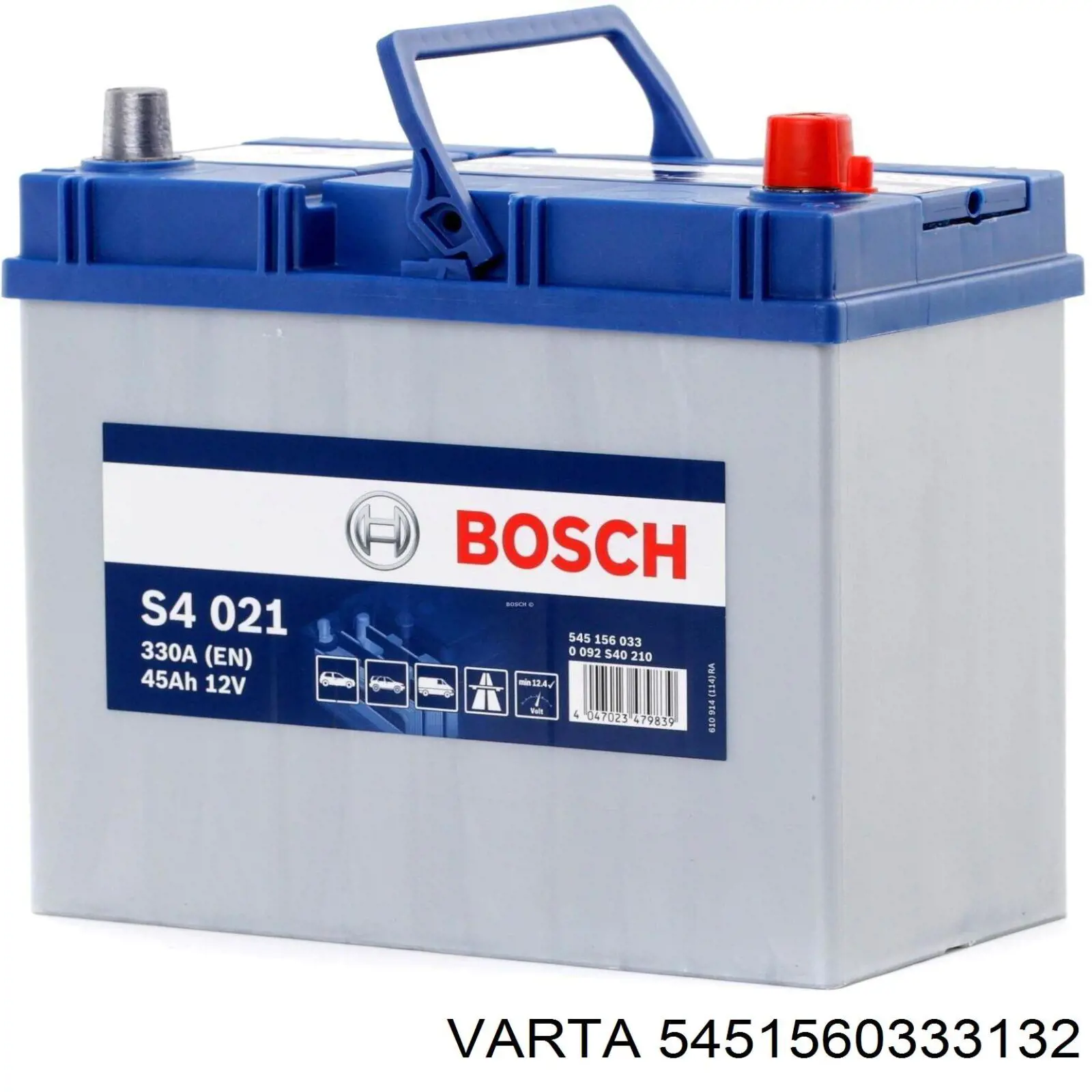 Купити Акумулятор Varta 45 А/г (5451560333132)