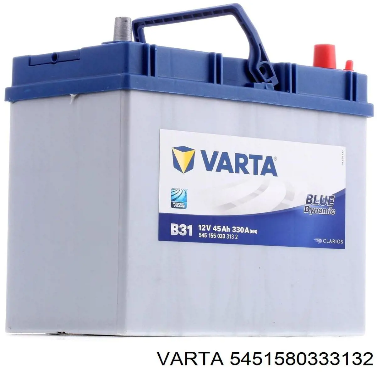 Батарея акумуляторна Varta 5451580333132 ціна, від 76.86 USD