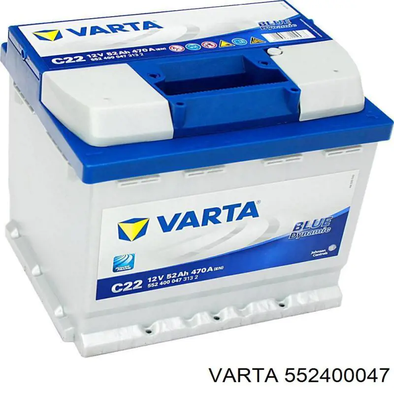 552400047 Varta акумуляторна батарея, акб