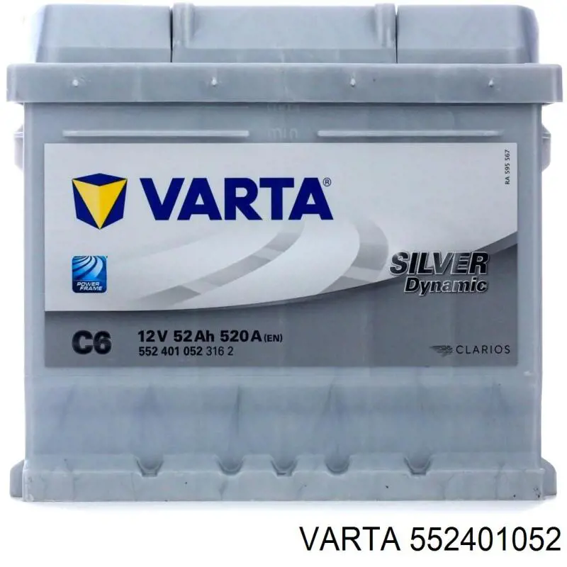 Купити 552401052 Varta Автомобільна батарея