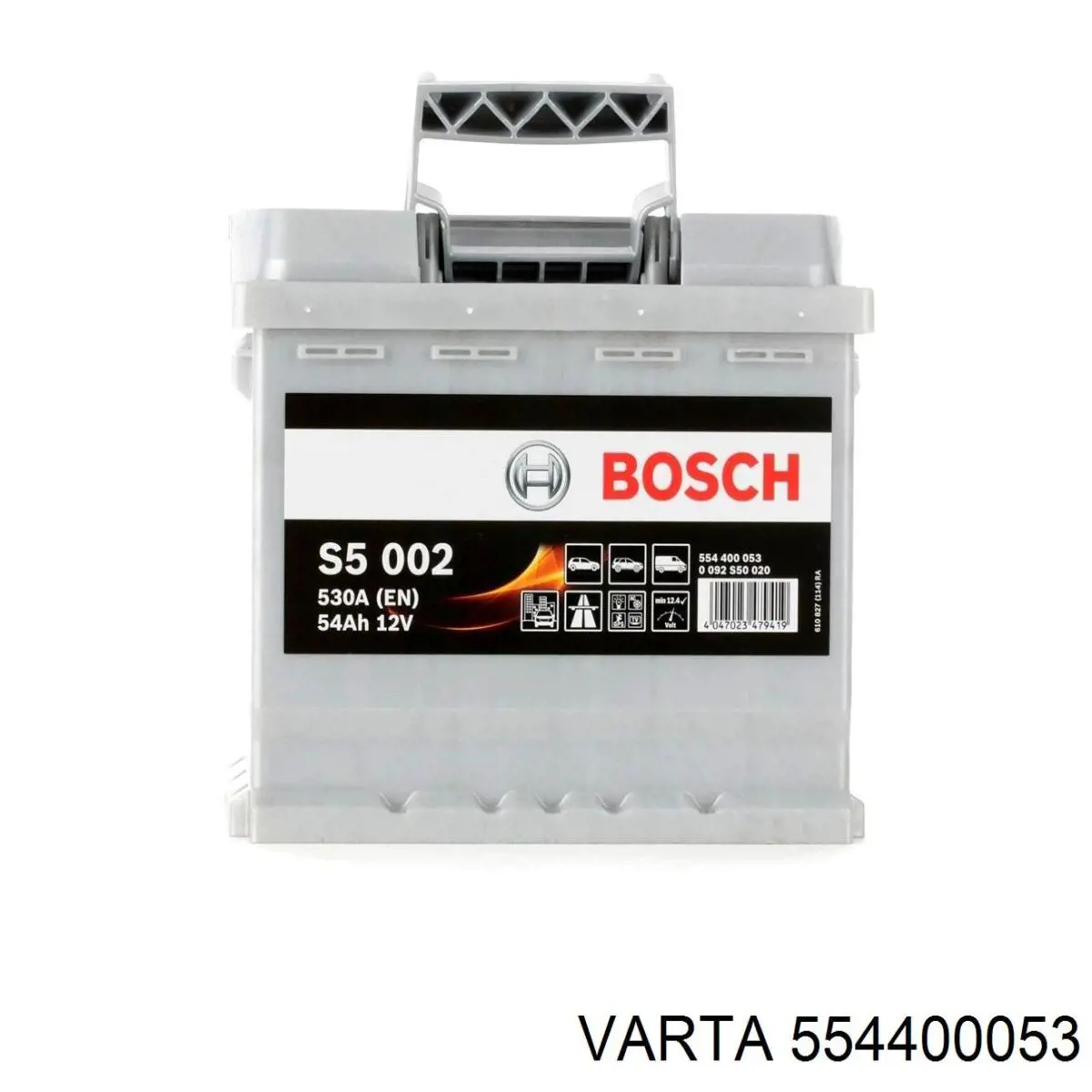 554400053 Varta акумуляторна батарея, акб