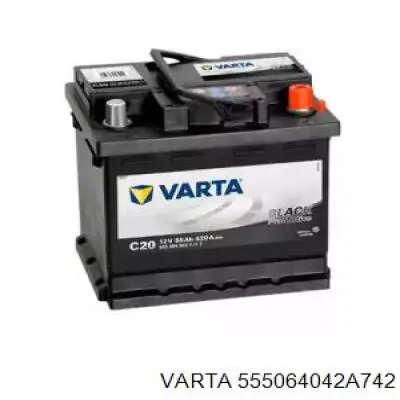 Купити 555064042 Varta Автомобільна батарея