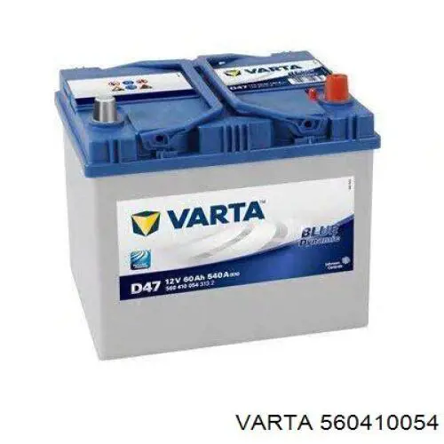 Акумуляторна батарея, АКБ 560410054 Varta