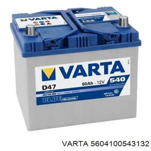 5604100543132 Varta акумуляторна батарея, акб