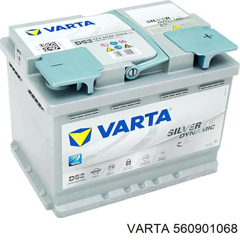 560901068 Varta акумуляторна батарея, акб