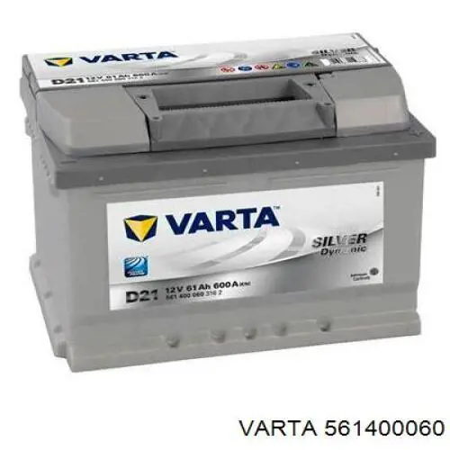 Батарея акумуляторна Varta 561400060 ціна, від 104.30 USD