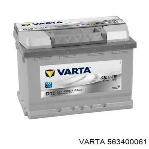 Купити 563400061 Varta Автомобільна батарея