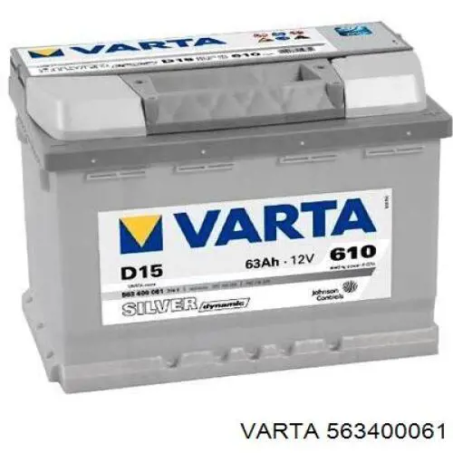 Акумуляторна батарея, АКБ 563400061 Varta