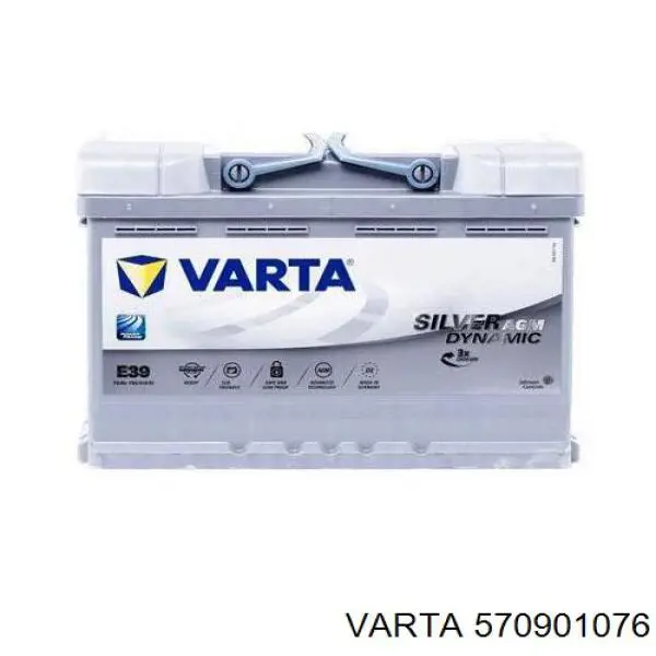 570901076 Varta акумуляторна батарея, акб