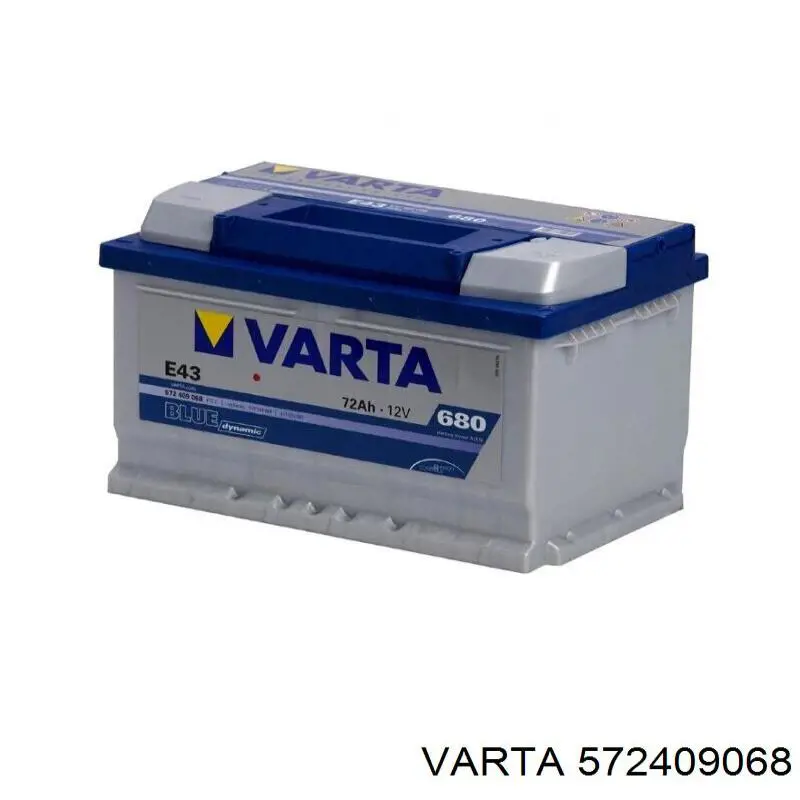 Акумуляторна батарея, АКБ 572409068 Varta