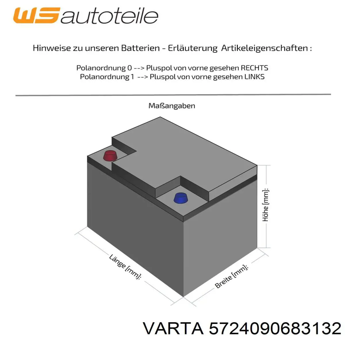 PP720 Profipower Авто акумулятор