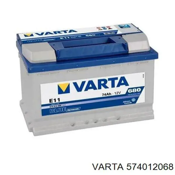 Акумуляторна батарея, АКБ 574012068 Varta