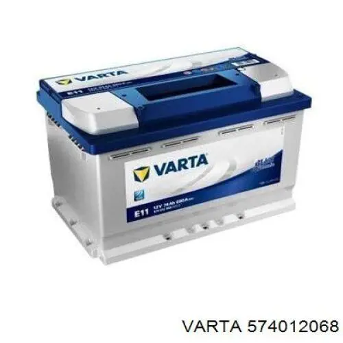 Акумуляторна батарея, АКБ Varta 574012068