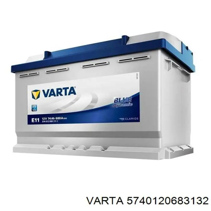 Акумуляторна батарея, АКБ 5740120683132 Varta