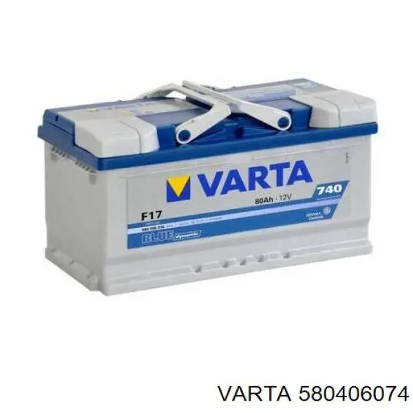 Купити 580406074 Varta Автомобільна батарея
