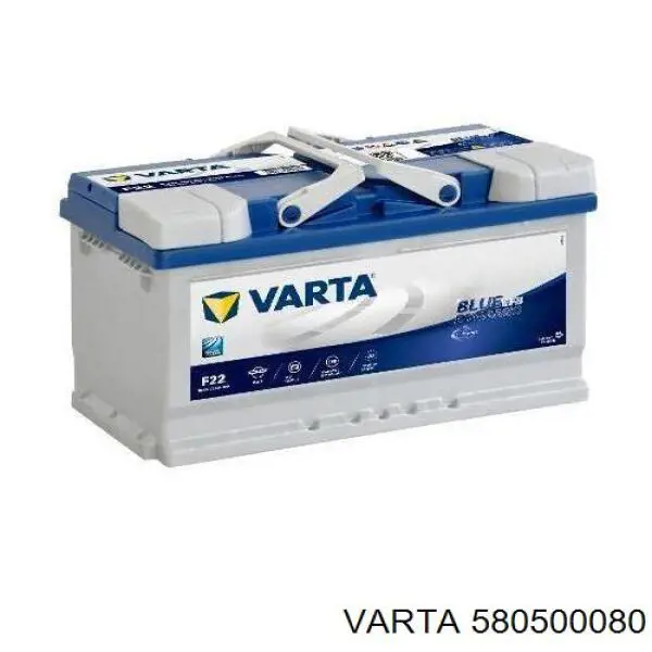 580500080 Varta акумуляторна батарея, акб