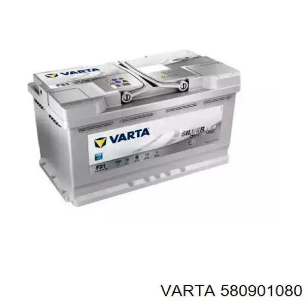 Батарея акумуляторна Varta 580901080 ціна, від 223.67 USD