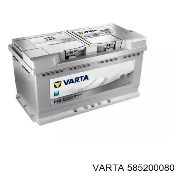 Батарея акумуляторна Varta 585200080 ціна, від 149.93 USD