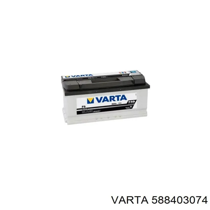 588403074 Varta акумуляторна батарея, акб