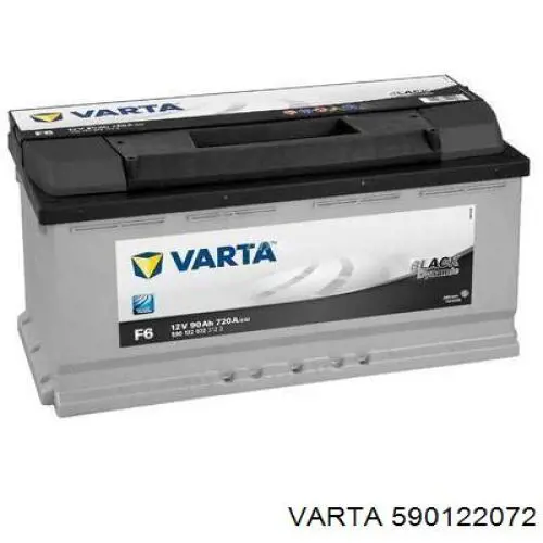 590122072 Varta Аккумуляторная батарея акб (12 В, 90 А, полюса 0 (обратная), 353x175x190 мм)