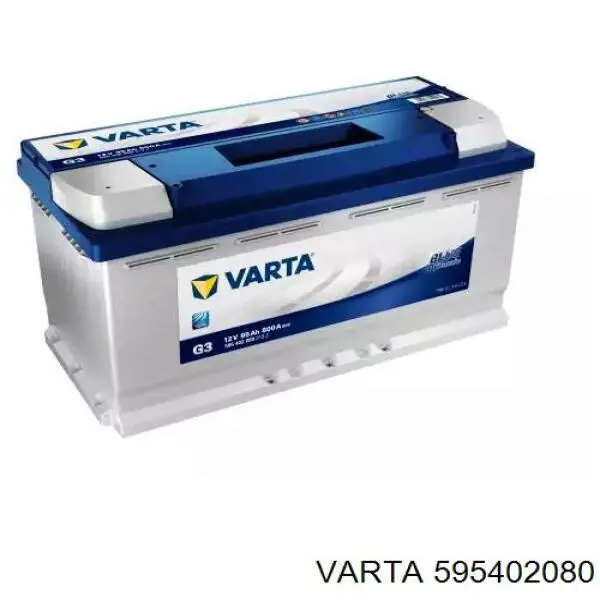 595402080 Varta акумуляторна батарея, акб