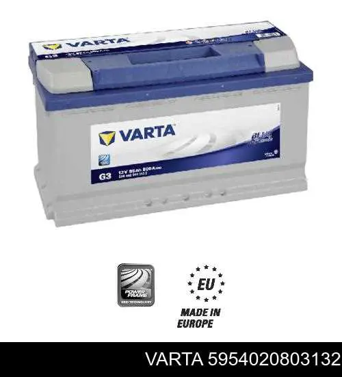 Купити 5954020803132 Varta Автомобільна батарея