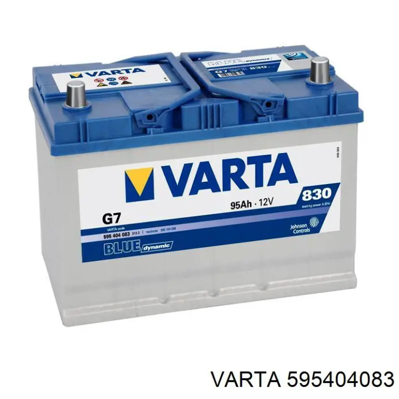 595404083 Varta акумуляторна батарея, акб
