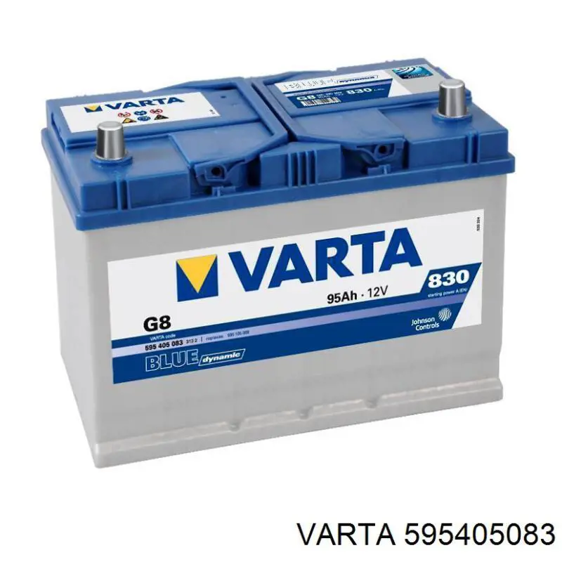 595405083 Varta акумуляторна батарея, акб