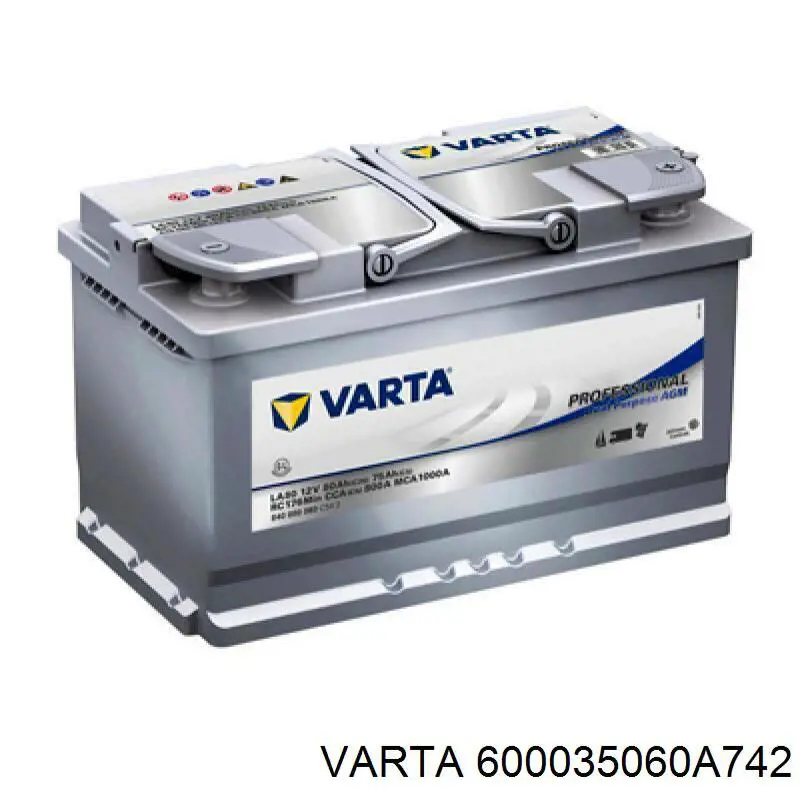 Купити Акумулятор Varta 100 А/г (600035060A742)