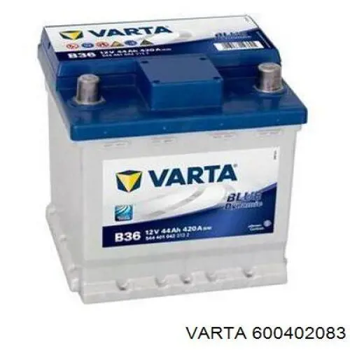 Акумуляторна батарея, АКБ 600402083 Varta