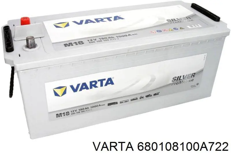 680108100A722 Varta акумуляторна батарея, акб