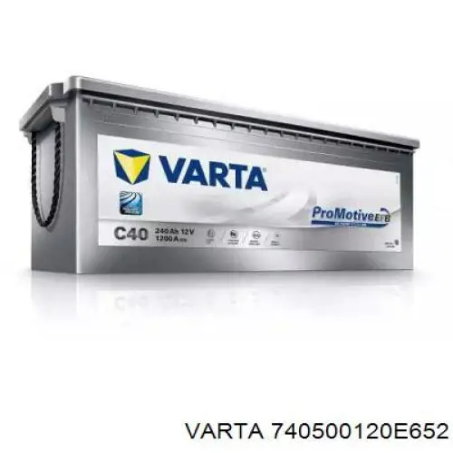 740500120E652 Varta Авто акумулятор
