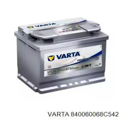Батарея акумуляторна Varta 840060068 ціна, від 203.43 USD