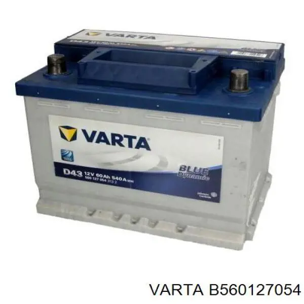 Акумуляторна батарея, АКБ B560127054 Varta