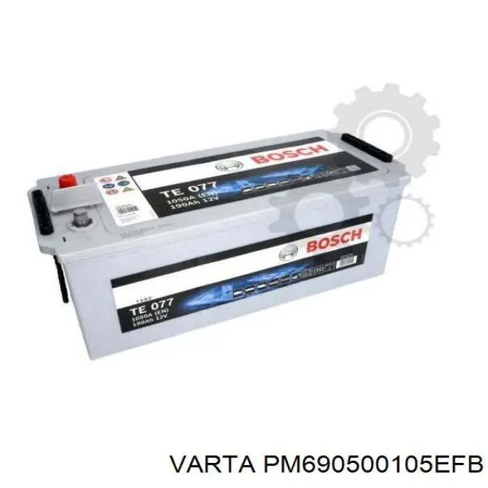 Батарея акумуляторна Varta PM690500105EFB ціна, від 398.68 USD
