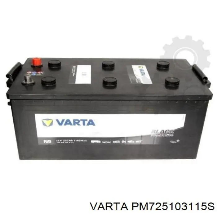 Акумуляторна батарея, АКБ PM725103115S Varta