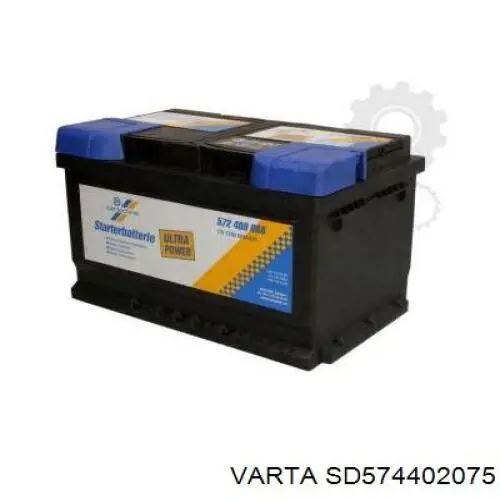 Акумуляторна батарея, АКБ B572409068 Varta