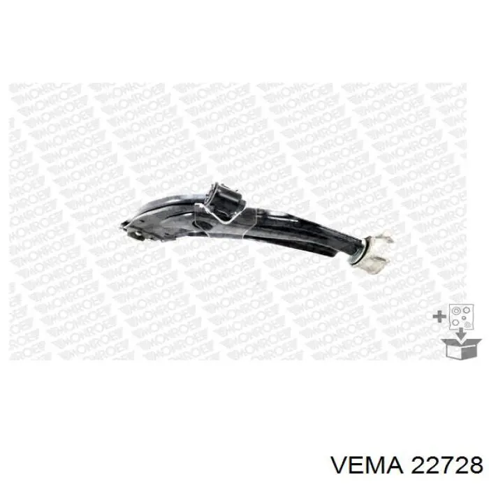 Купити 22728 Vema Важіль передньої підвіски нижній, правий
