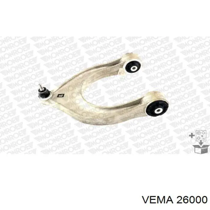 Важіль передньої підвіски верхній, правий Vema 26000